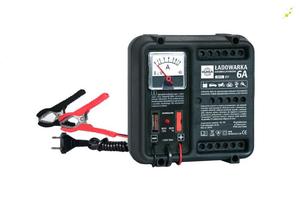 Polnilec za akumulator BK 12V / 6V Indikator 6A